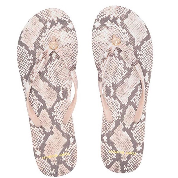 tory burch sunset blush flip flop